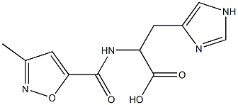 3-(1H-imidazol-4-yl)-2-[(3-methyl-1,2-oxazol-5-yl)formamido]propanoic acid