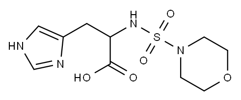 3-(1H-imidazol-4-yl)-2-[(morpholine-4-sulfonyl)amino]propanoic acid