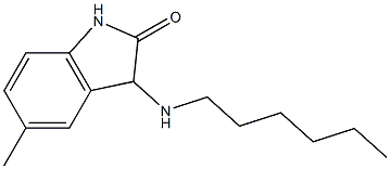 3-(hexylamino)-5-methyl-2,3-dihydro-1H-indol-2-one