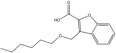 3-[(hexyloxy)methyl]-1-benzofuran-2-carboxylic acid