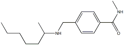 4-[(heptan-2-ylamino)methyl]-N-methylbenzamide