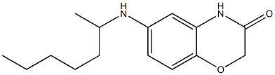6-(heptan-2-ylamino)-3,4-dihydro-2H-1,4-benzoxazin-3-one