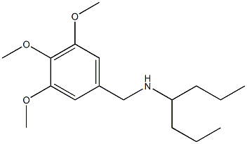 heptan-4-yl[(3,4,5-trimethoxyphenyl)methyl]amine
