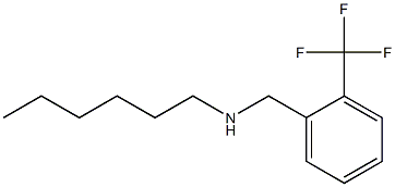 hexyl({[2-(trifluoromethyl)phenyl]methyl})amine|