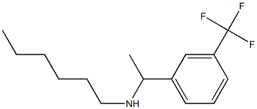 hexyl({1-[3-(trifluoromethyl)phenyl]ethyl})amine