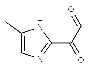 1H-Imidazole-2-acetaldehyde,  5-methyl--alpha--oxo-