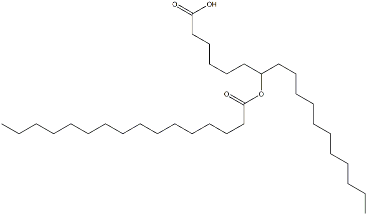 7-Hexadecanoyloxyoctadecanoic acid Structure