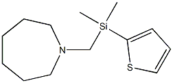 Hexahydro-1-[[(2-thienyl)dimethylsilyl]methyl]-1H-azepine