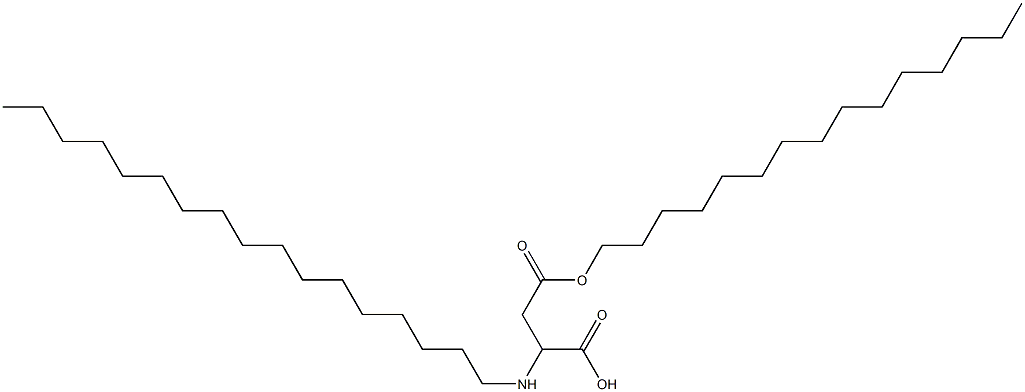2-Heptadecylamino-3-(pentadecyloxycarbonyl)propionic acid|