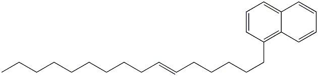 1-(6-Hexadecenyl)naphthalene Structure