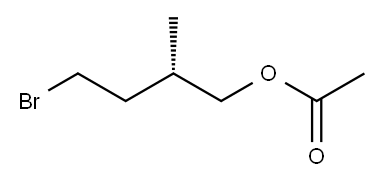 (-)-Acetic acid (S)-4-bromo-2-methylbutyl ester