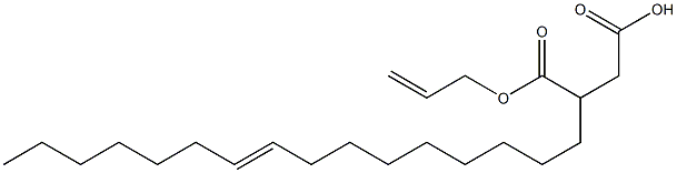 3-(9-Hexadecenyl)succinic acid 1-hydrogen 4-allyl ester