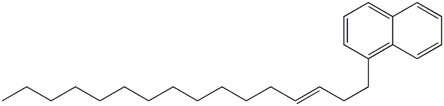 1-(3-Hexadecenyl)naphthalene Structure