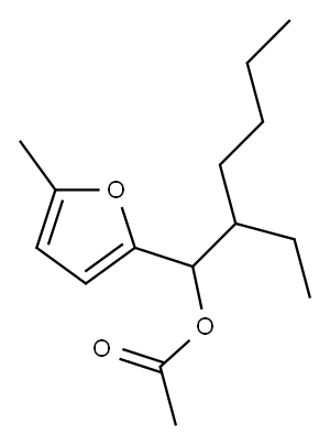 Acetic acid 3-heptyl-5-methylfuran-2-ylmethyl ester