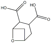 Hexahydro-3,5-epoxyphthalic acid Structure
