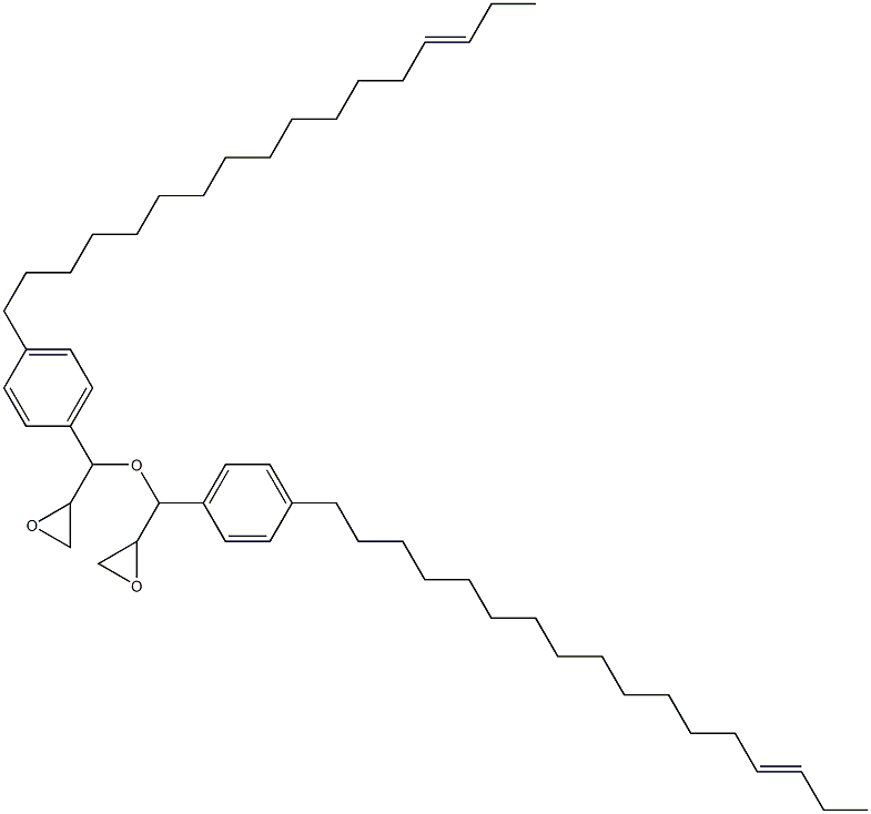4-(14-Heptadecenyl)phenylglycidyl ether Structure