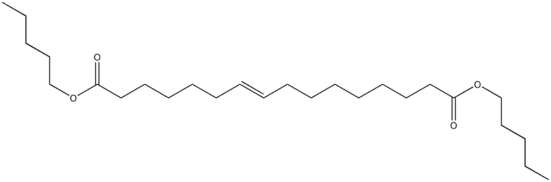 7-Hexadecenedioic acid dipentyl ester