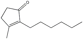 2-Hexyl-3-methyl-2-cyclopentene-1-one