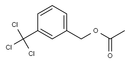 Acetic acid 3-(trichloromethyl)benzyl ester|