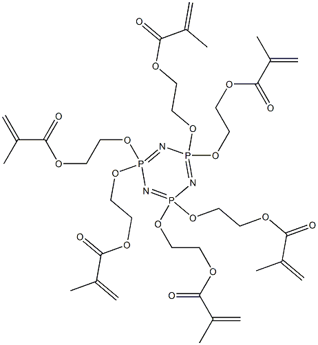 2,2,4,4,6,6-Hexakis[2-(methacryloyloxy)ethoxy]-1,3,5,2,4,6-triazatriphosphorine