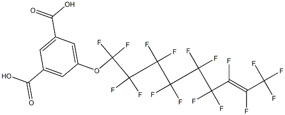 5-[(Heptadecafluoro-7-nonenyl)oxy]isophthalic acid|