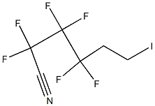 2,2,3,3,4,4-Hexafluoro-6-iodohexanenitrile Structure