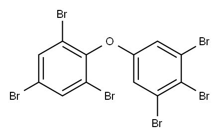 2',3,4,4',5,6'-Hexabromo[1,1'-oxybisbenzene] Structure