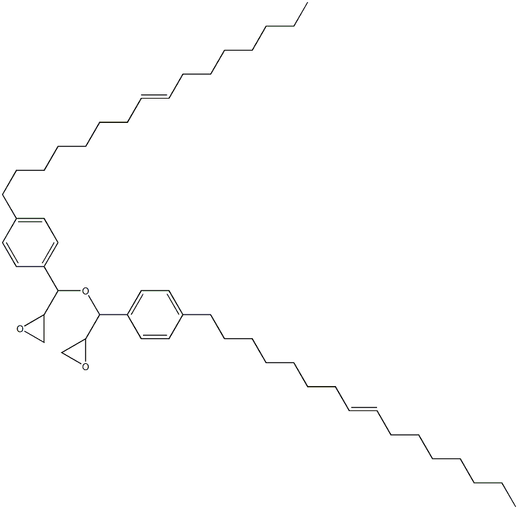 4-(8-Hexadecenyl)phenylglycidyl ether Structure