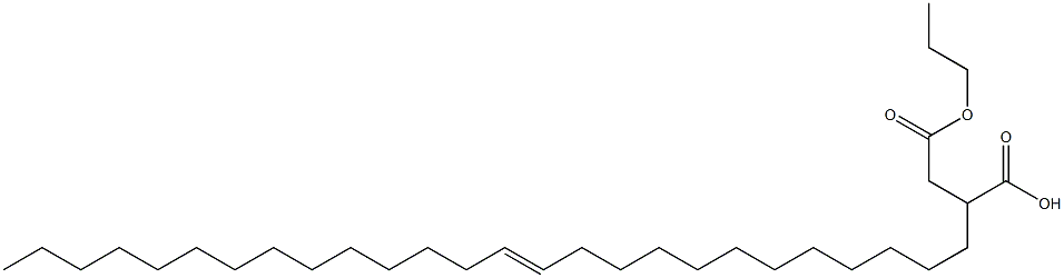 2-(12-Hexacosenyl)succinic acid 1-hydrogen 4-propyl ester