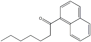 1-Heptanoylnaphthalene Structure