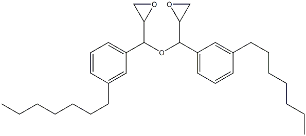 3-Heptylphenylglycidyl ether Structure
