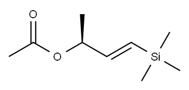 Acetic acid (E,S)-1-(trimethylsilyl)-1-buten-3-yl ester