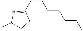 2-Heptyl-5-methyl-1-pyrroline