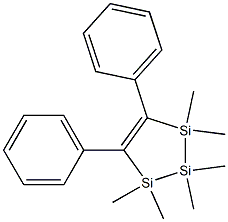 1,1,2,2,3,3-Hexamethyl-4,5-diphenyl-1,2,3-trisilacyclopenta-4-ene