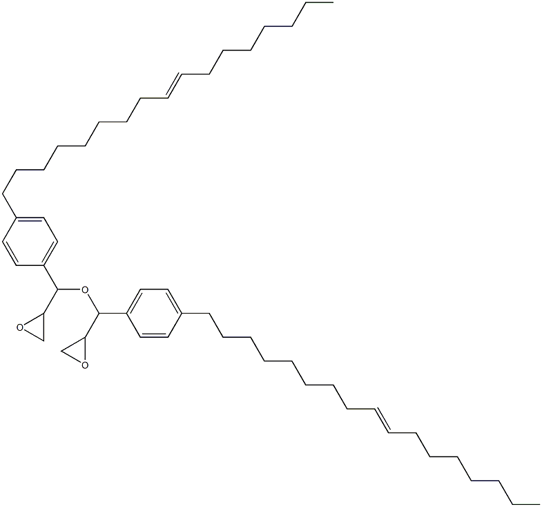 4-(9-Heptadecenyl)phenylglycidyl ether Structure