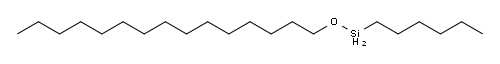 Hexyl(pentadecyloxy)silane