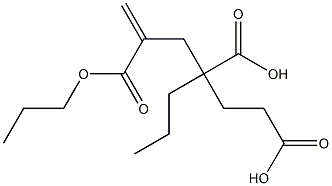1-Hexene-2,4,6-tricarboxylic acid 2,4-dipropyl ester