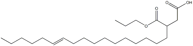 3-(11-Heptadecenyl)succinic acid 1-hydrogen 4-propyl ester