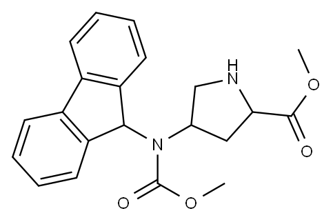 4-(9H-Fluoren-9-ylmethoxycarbonylamino)-pyrrolidine-2-carboxylic acid methyl ester