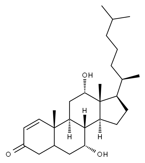 7a,12a-Dihydroxy-cholestene-3-one