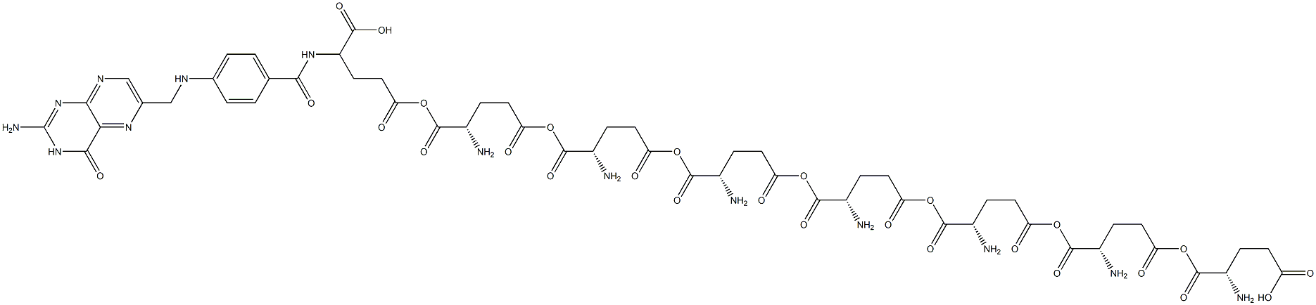 Heptaglutamyl folic acid