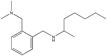 ({2-[(heptan-2-ylamino)methyl]phenyl}methyl)dimethylamine