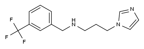 [3-(1H-imidazol-1-yl)propyl]({[3-(trifluoromethyl)phenyl]methyl})amine