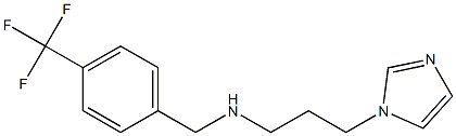 [3-(1H-imidazol-1-yl)propyl]({[4-(trifluoromethyl)phenyl]methyl})amine