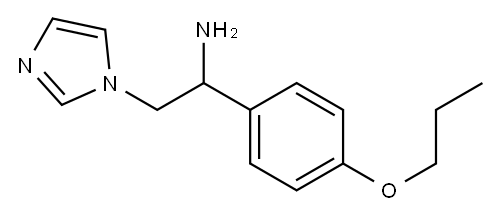 2-(1H-imidazol-1-yl)-1-(4-propoxyphenyl)ethanamine