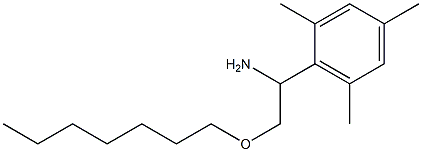 2-(heptyloxy)-1-(2,4,6-trimethylphenyl)ethan-1-amine