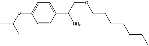 2-(heptyloxy)-1-[4-(propan-2-yloxy)phenyl]ethan-1-amine