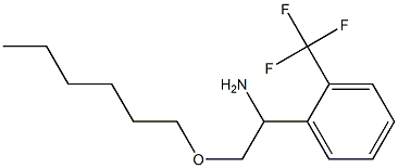2-(hexyloxy)-1-[2-(trifluoromethyl)phenyl]ethan-1-amine|