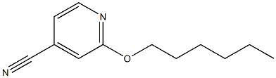 2-(hexyloxy)pyridine-4-carbonitrile Structure
