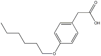 2-[4-(hexyloxy)phenyl]acetic acid